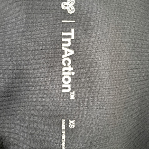 TNA TNAction 9" Biker Shorts (Echo Grey) XS - Picture 5 of 6